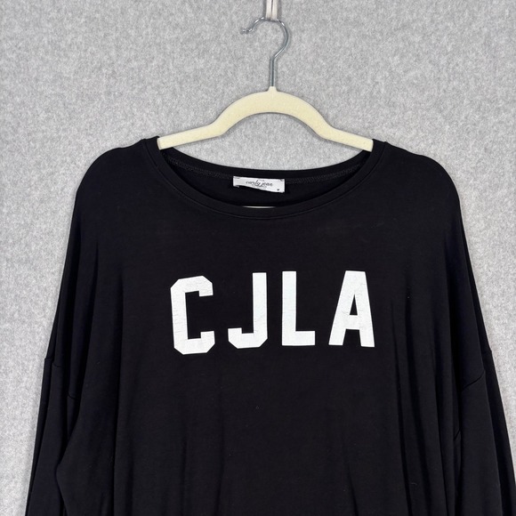 Carly Jean Los Angeles Sweatshirt Medium CJLA Graphic Cozy Sporty Streetwear - Picture 2 of 9